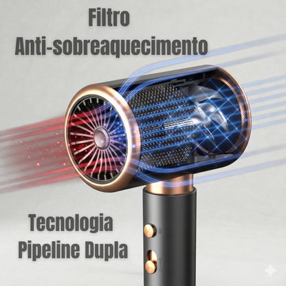 BLUMY Secador de Cabelo Profissional 2000W