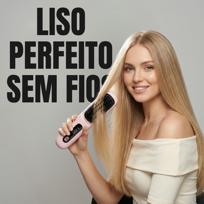 BLUMY Escova Alisadora Sem Fios