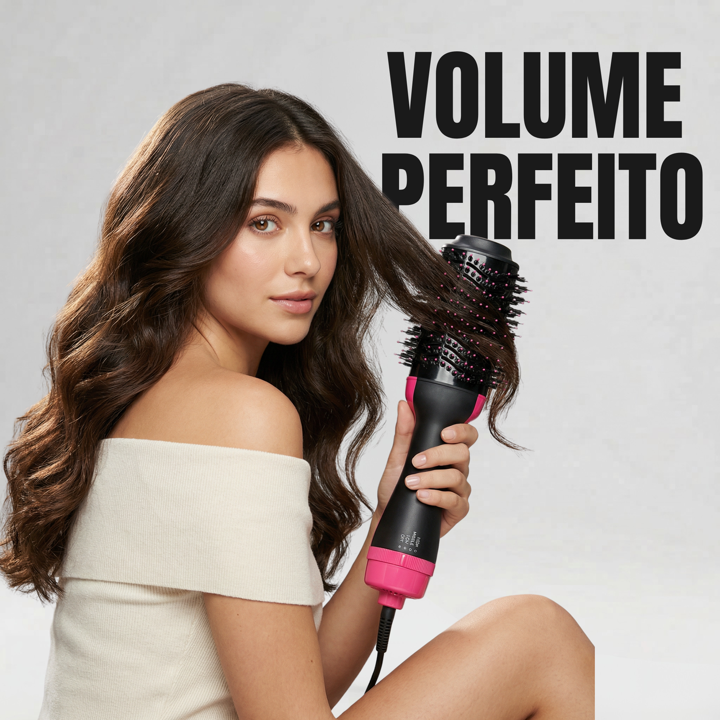 BLUMY Escova Secadora Volumizadora 3 em 1